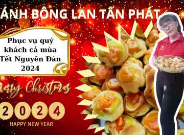 THÔNG BÁO LÀM VIỆC XUYÊN TẾT TẠI CỬA HÀNG BÁNH BÔNG LAN TRỨNG MUỐI TẤN PHÁT