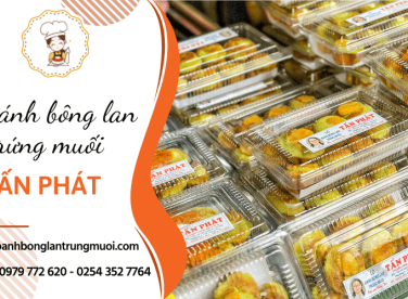 Bánh bông lan Tấn Phát – Món ăn nổi tiếng, đặc trưng của Vũng Tàu
