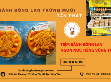  Ghé ngay tiệm bánh bông lan Tấn Phát ngon nức tiếng Vũng Tàu