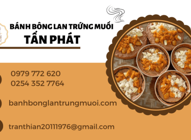 Khám phá món ăn vạn người mê - bánh bông lan trứng muối