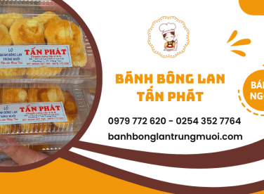 Thương hiệu bánh Tấn Phát trứ danh với những món bánh bông lan